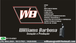 Locutor Williams Barbosa
